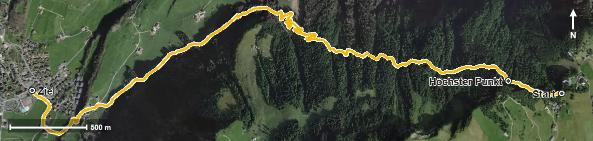 Luftbild Etappe: Stoos - Morschach | Schwyzer Tal- & Gipfeltour
