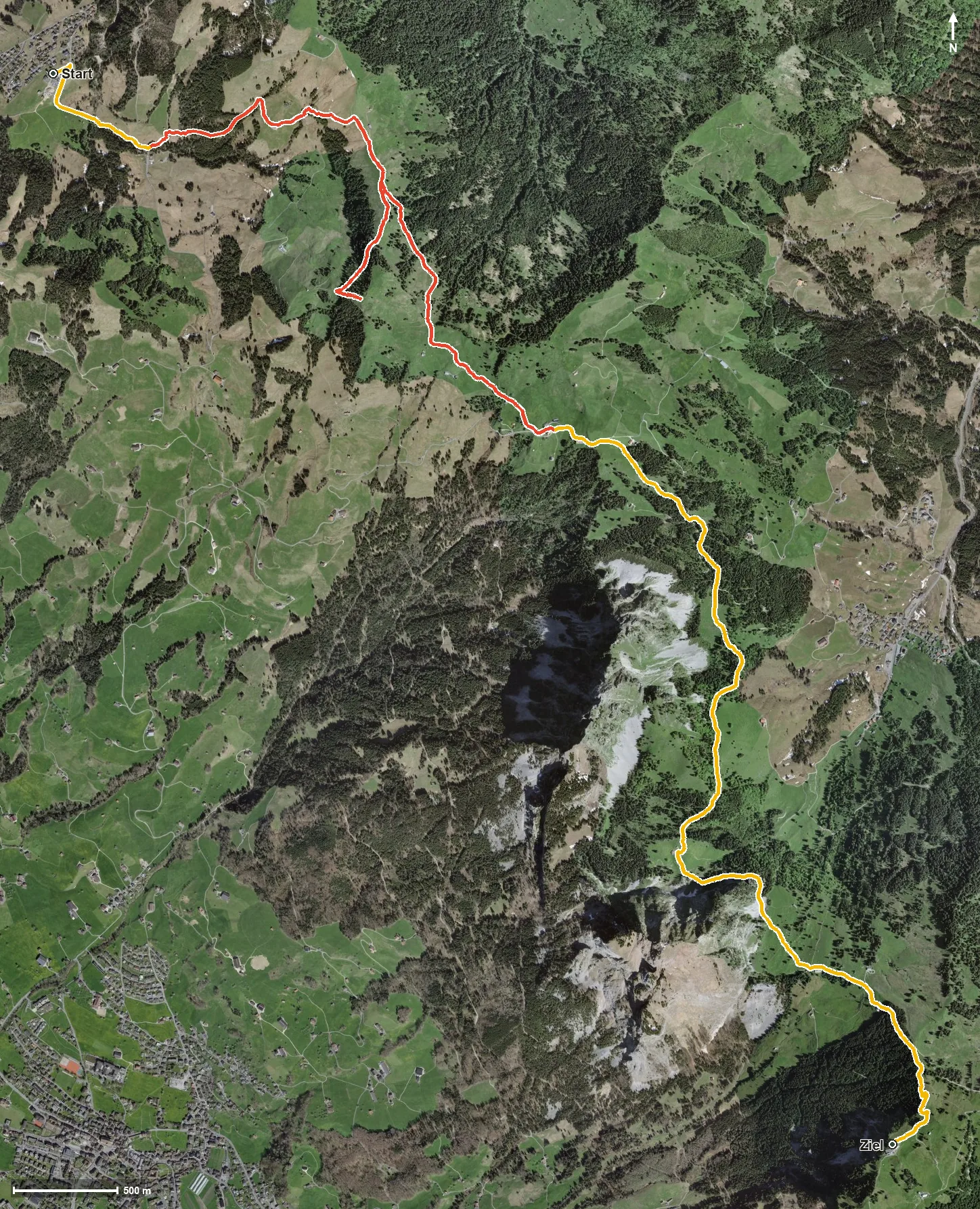 Luftbild Hochstuckli-Gipfelgenuss: Mostelberg - Rotenflue