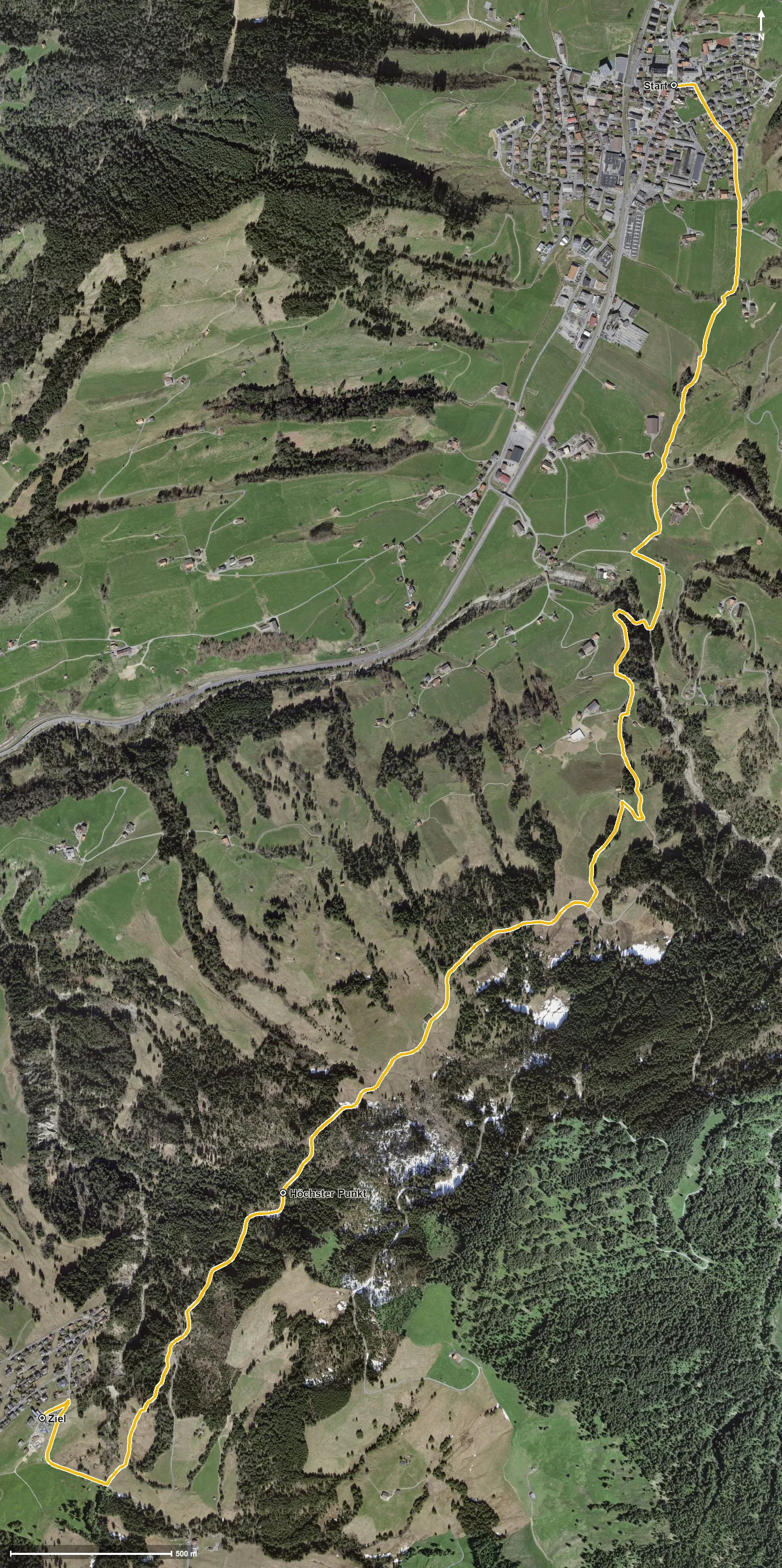 Luftbild Mäderenweg