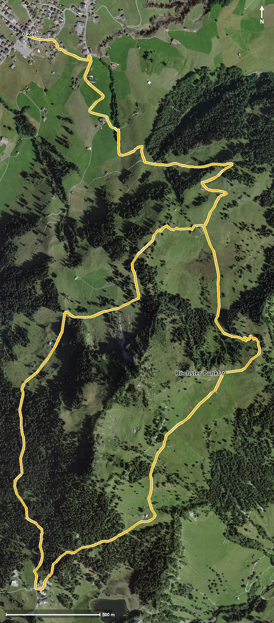 Luftbild Rund um den Roggenstock