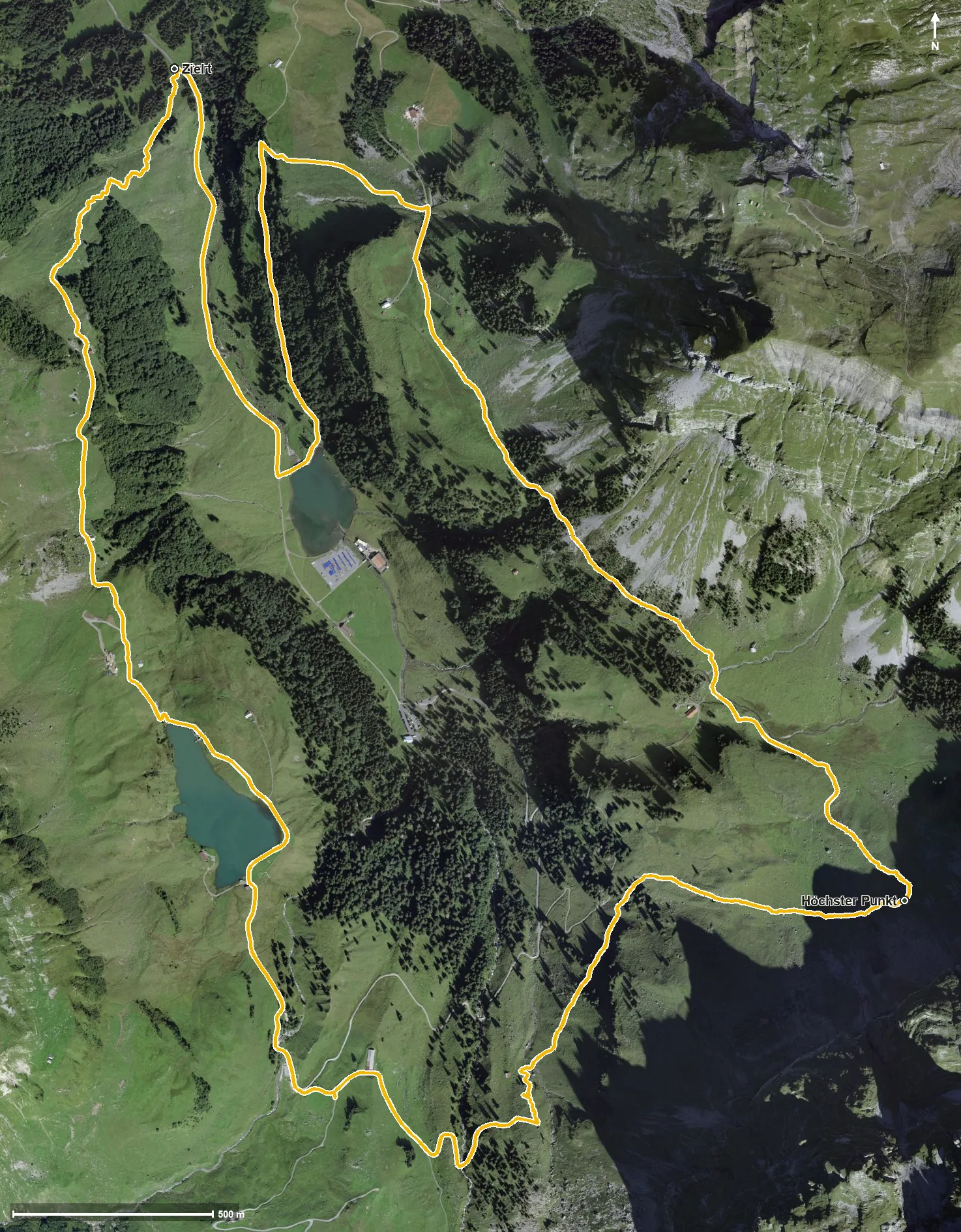 Luftbild Rund ums Sahli