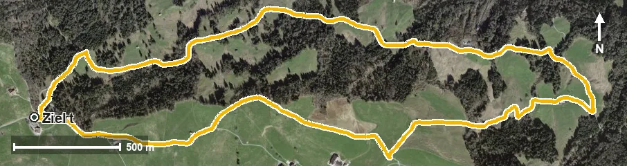 Luftbild Rundtour Etzelpass Wanderung oder Bike