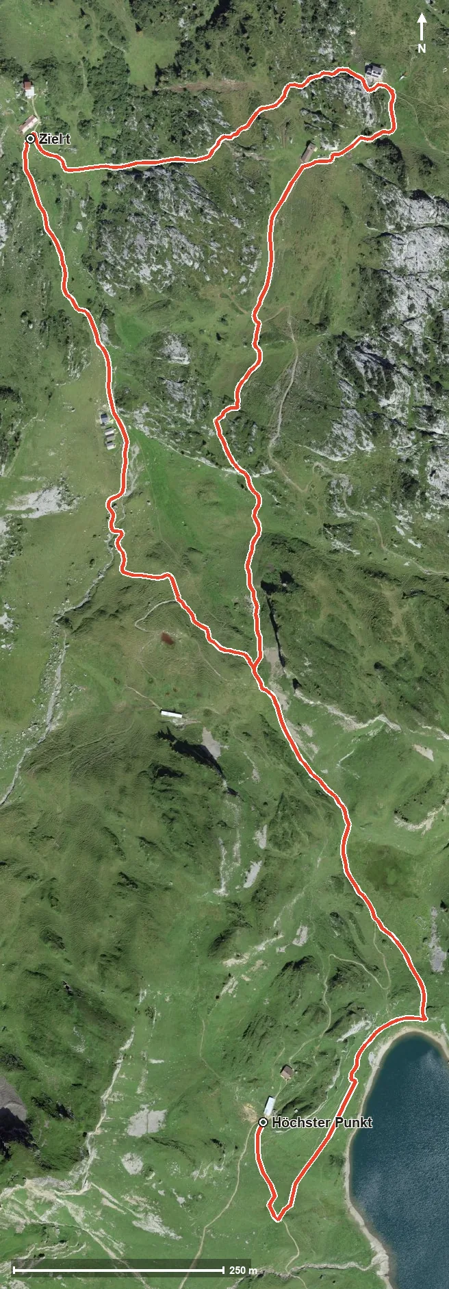 Luftbild Spilauer See