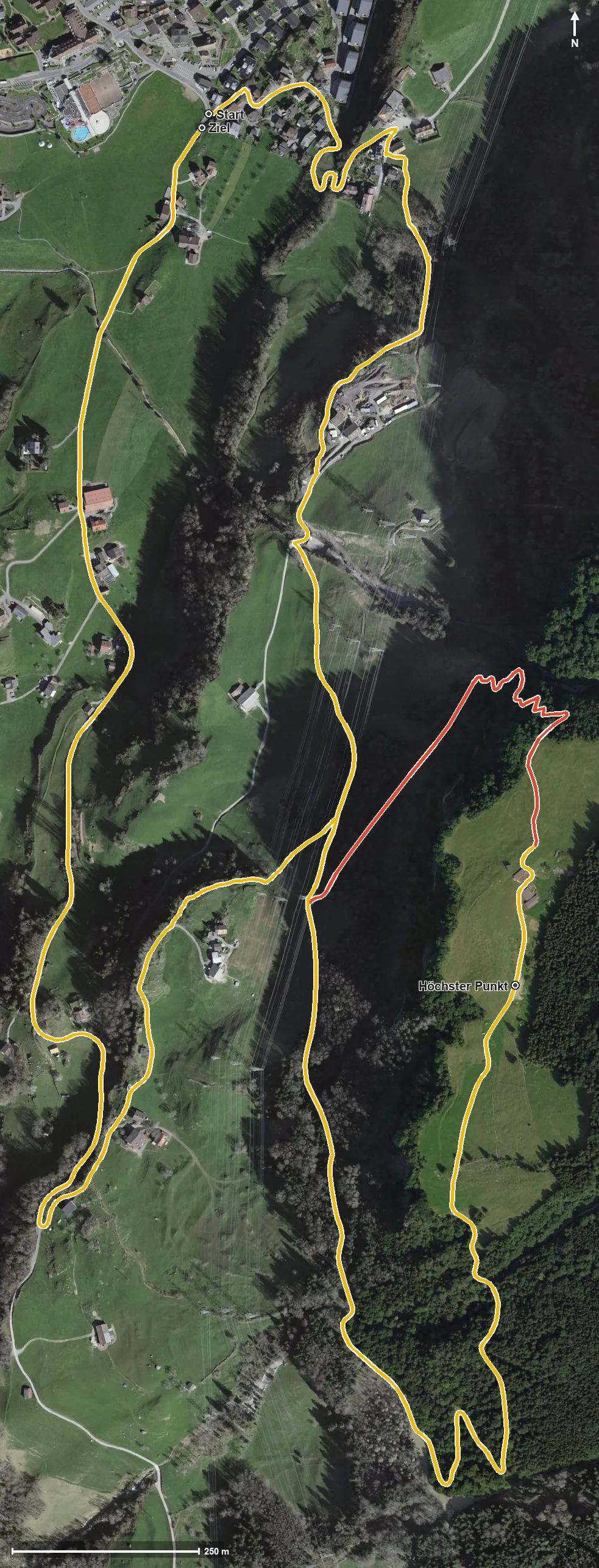 Luftbild Schilteli Rundtour