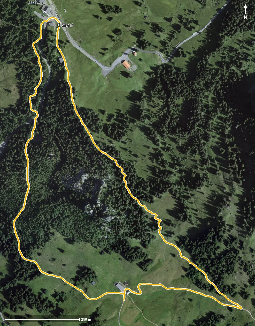 Luftbild WanderWunder Schwyz: Ibergeregg bis Ober Altberg