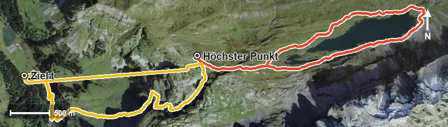 Luftbild WanderWunder Schwyz: Rund um den Glattalpsee