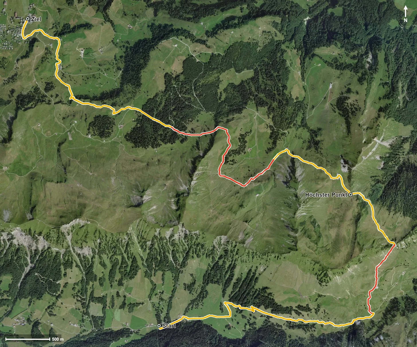 Luftbild WanderWunder Schwyz: Von Riemenstalden zum Stoos
